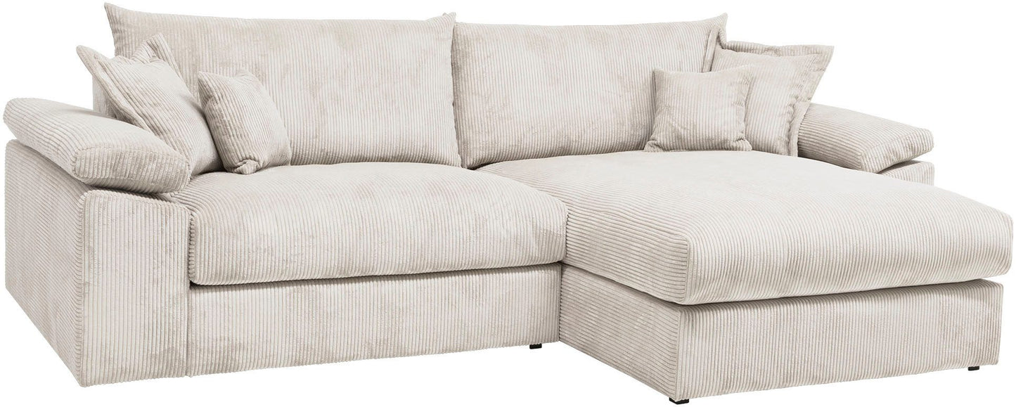 Ecksofa Soft&Cosy XXL L-Form - Breite 303 cm