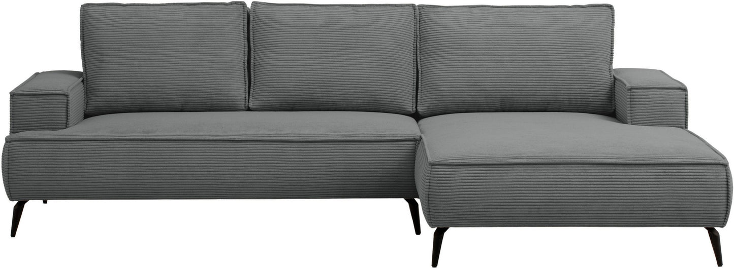 Sitzgruppe TVINNU mit Hocker, L-Form