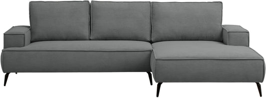Sitzgruppe TVINNU mit Hocker, L-Form